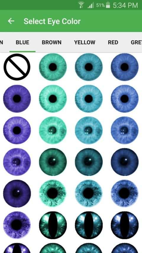 Eye Color Changer स्क्रीनशॉट 8