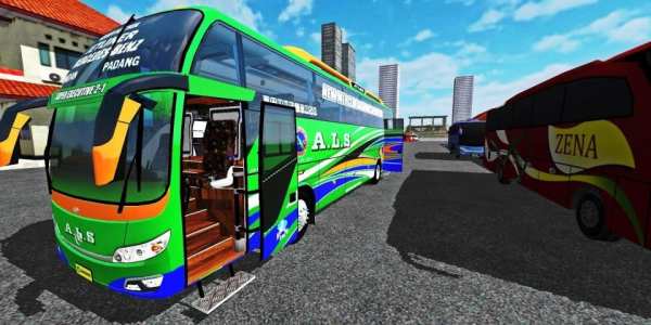 Mod BUSSID : Bus Jetliner Livery SHD ALS Terbaru screenshot 5