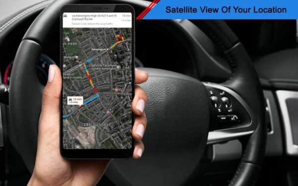 2019 Live maps Satellite view screenshot 1
