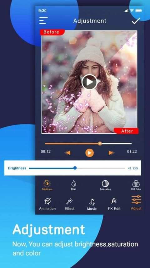 Photo Animation Video Effect Maker with Music स्क्रीनशॉट 5