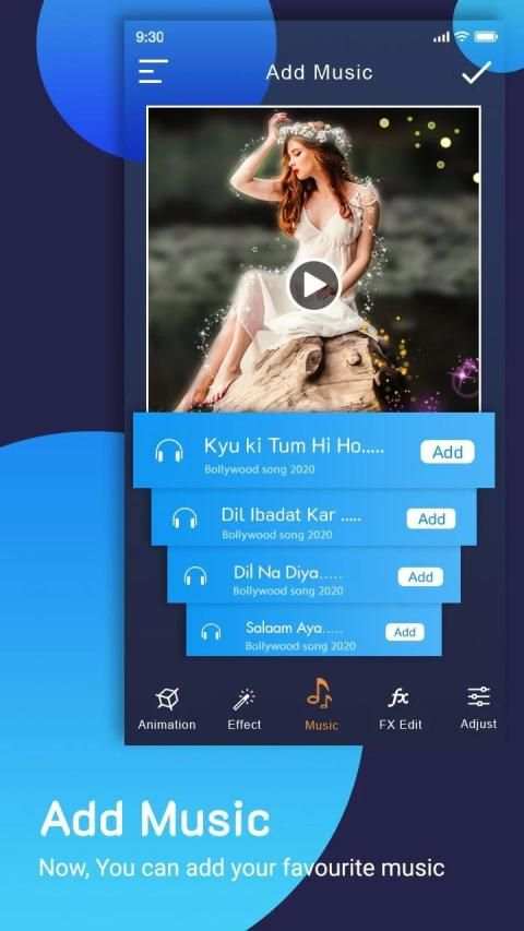 Photo Animation Video Effect Maker with Music स्क्रीनशॉट 3