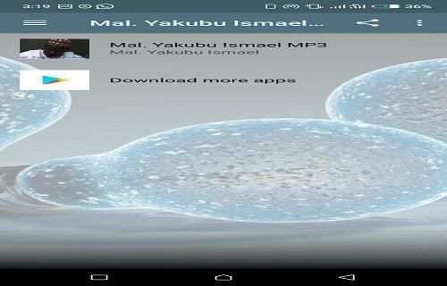 Mal. Yakubu Ismael MP3 screenshot 2