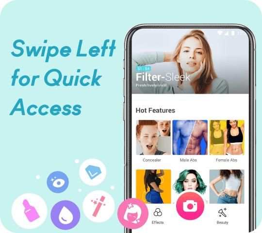 Beauty Launcher - Themes & Beauty Camera screenshot 3