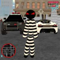 Jailbreak Stickman Rope Hero Gangstar Crime