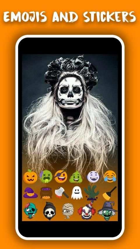 Halloween Scary Mask Photo Editor screenshot 3