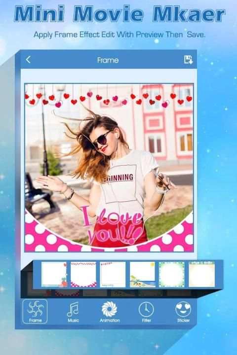 Mini Movie Maker with Music screenshot 2
