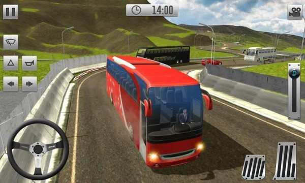 Racing Bus Simulation - hill dash bus screenshot 1