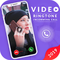 Video Ringtone For Incoming Call आइकन
