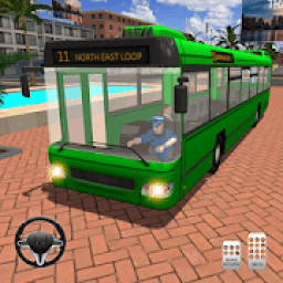 ikon Autobus Simulator Pro - bus driving city