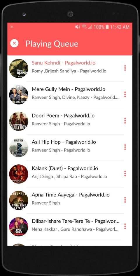 MP3 Music Player App : Best Android Audio Player screenshot 3