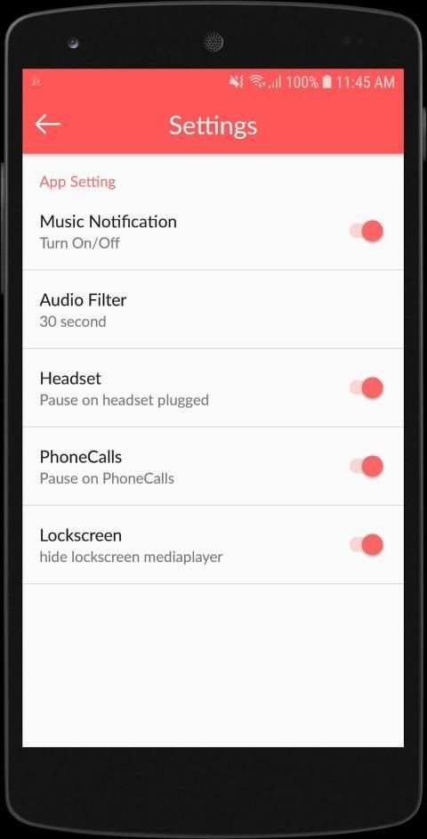 MP3 Music Player App : Best Android Audio Player स्क्रीनशॉट 4