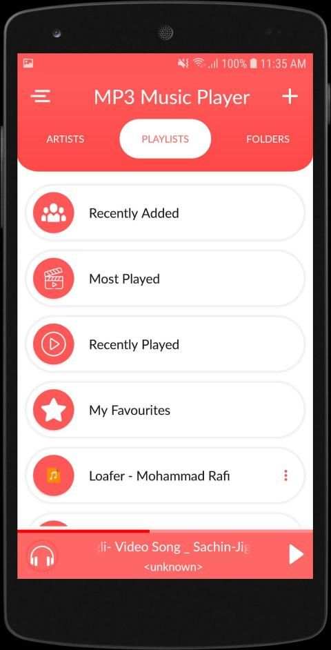 MP3 Music Player App : Best Android Audio Player screenshot 5