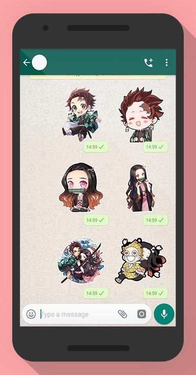 Demon Hunter Slayer Sticker स्क्रीनशॉट 1