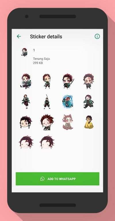 Demon Hunter Slayer Sticker स्क्रीनशॉट 5