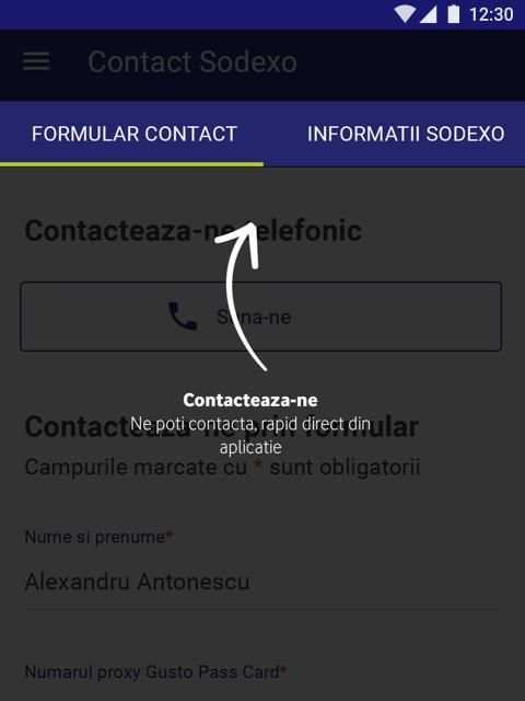 Card Sodexo Romania screenshot 1