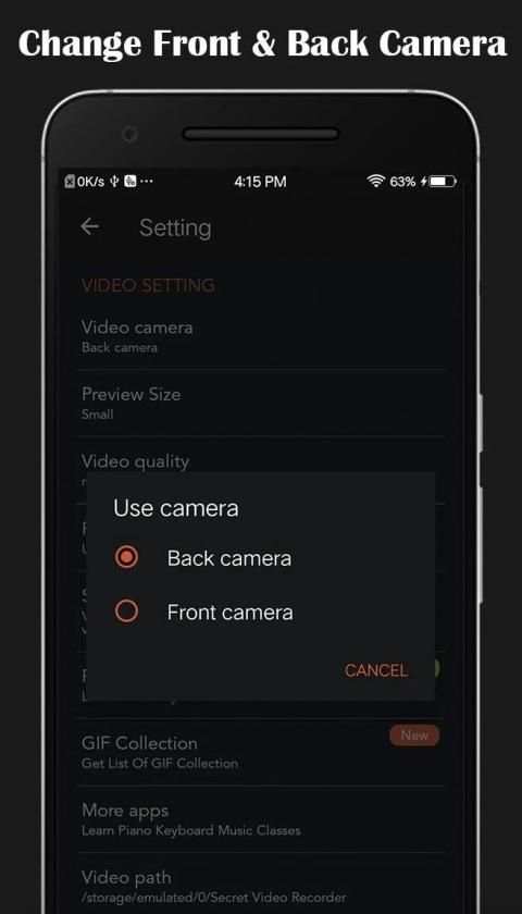 Background Video Recorder स्क्रीनशॉट 2