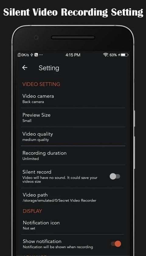 Background Video Recorder स्क्रीनशॉट 4