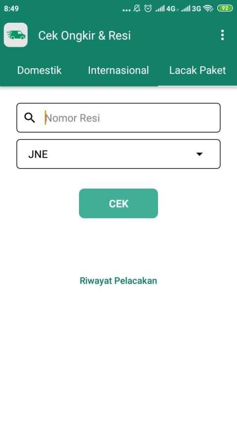 Cek Ongkir & Resi screenshot 4