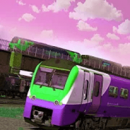 Indonesian Train Racing Simulator:Free Train Game आइकन