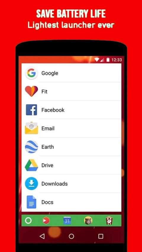 Fast Launcher 2020 स्क्रीनशॉट 6