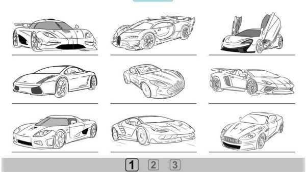 Draw Cars स्क्रीनशॉट 1