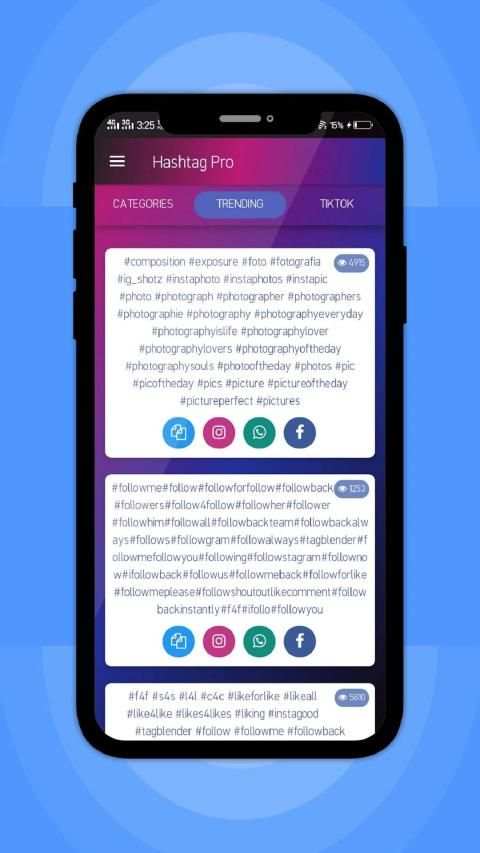 HashTag Pro - For Instagram, TikTok screenshot 1