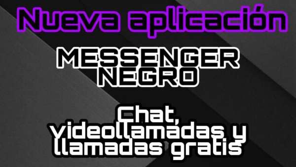Messenger Negro / Messenger Oscuro,Free Black Chat screenshot 5