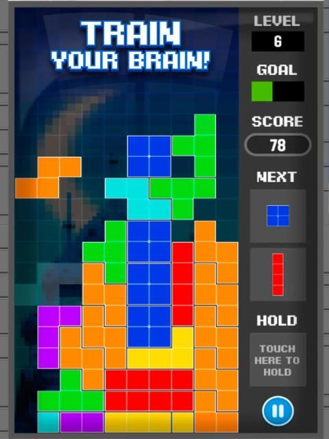 Tetrix Classic - Tetromino Brick Arcade screenshot 2