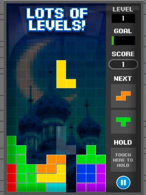 Tetrix Classic - Tetromino Brick Arcade screenshot 6