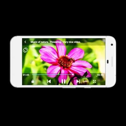 4k Video player Pro स्क्रीनशॉट 1