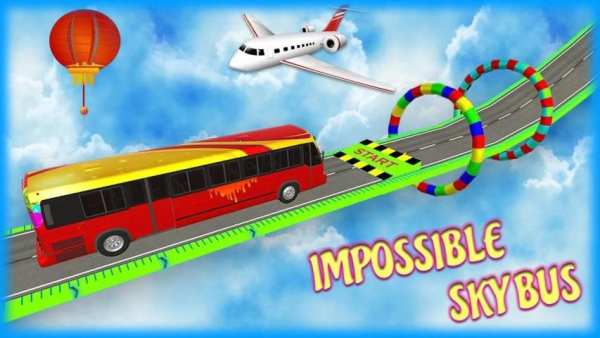 Bus Simulator Impossible Driving Flying Stunt screenshot 5