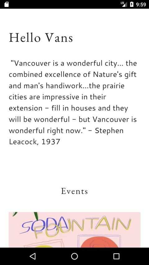Vancity Events screenshot 7
