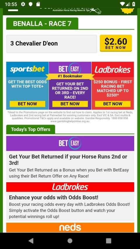 Just Horse Racing - Australia screenshot 3