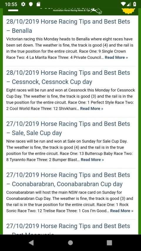 Just Horse Racing - Australia screenshot 2