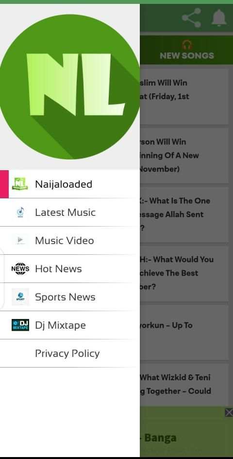 Naijaloaded Mobile App screenshot 1