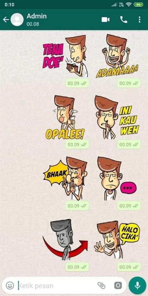 Stiker Bugis Makassar Untuk WhatsApp screenshot 3