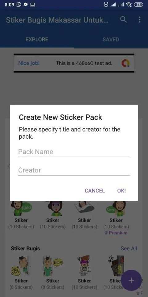 Stiker Bugis Makassar Untuk WhatsApp screenshot 2