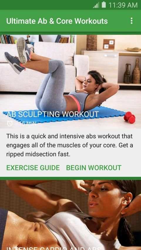 Ultimate Ab & Core Workouts screenshot 12