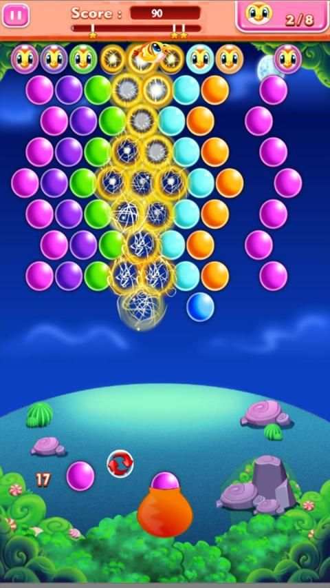 Sweet Baby Bird Rescue: Shoot Bubbles स्क्रीनशॉट 3