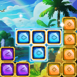 Block Puzzle Jewels Mania: Magic Runes Jewels Game आइकन