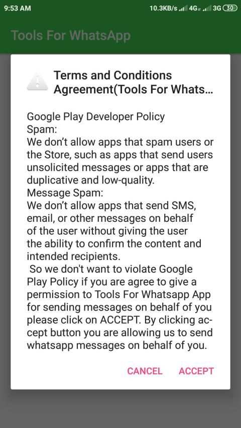Tools For WhatsApp screenshot 1