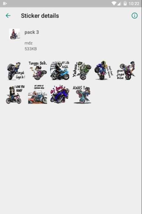 Trabas Lur Sticker WA screenshot 2