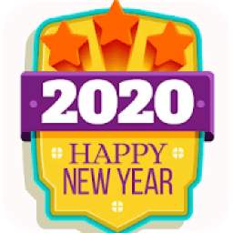 New Year Sticker for Whatsapp 2020 - WAStickerApps