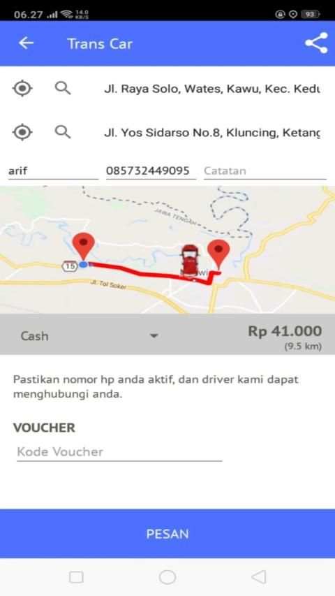 Ngawi Trans screenshot 7