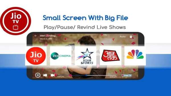 Jio TV HD Guide Digital TV Channels Free स्क्रीनशॉट 1