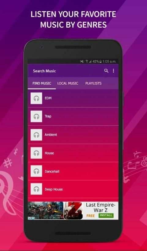 Download Mp3 Music - Free Tube Music Mp3 Player screenshot 2