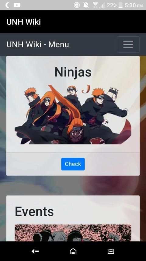 UNH Wiki screenshot 8