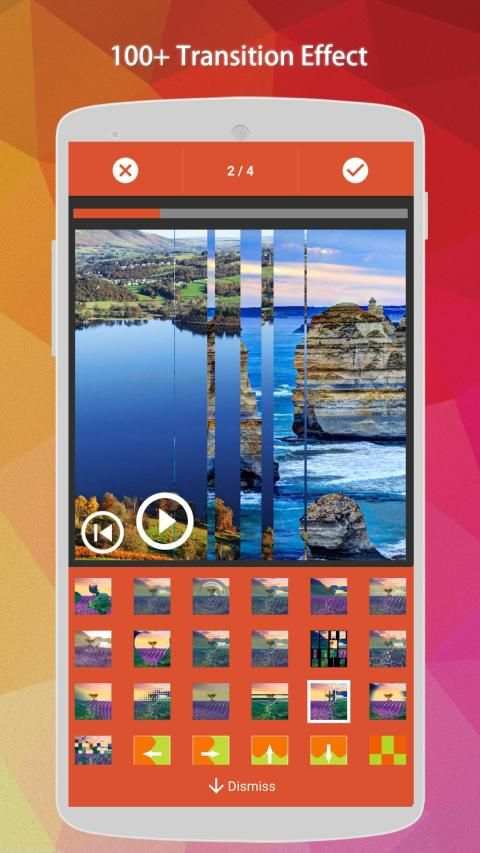 Photo Slideshow with 100+ transitions screenshot 5