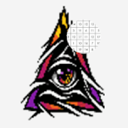 Tattoos Color by Number-Pixel Art Draw Coloring आइकन