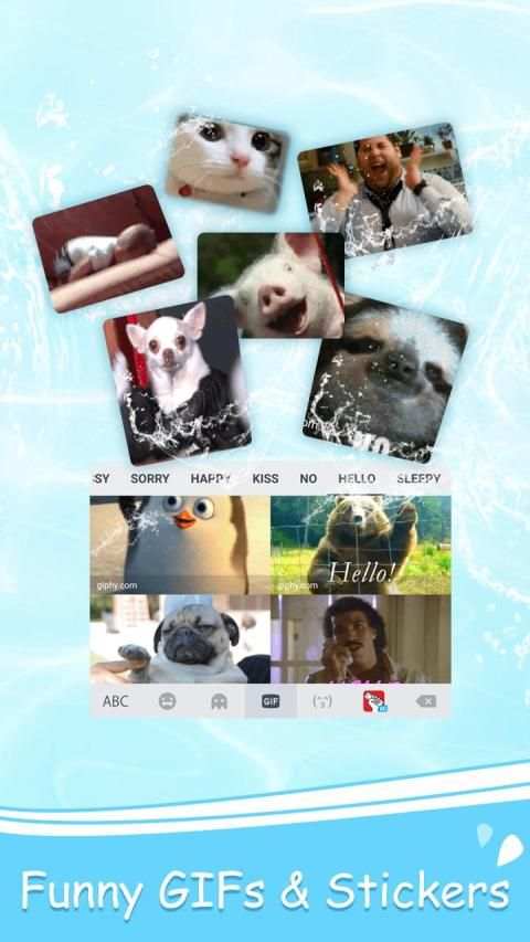 Keyboard - PRE,Emoji,Swype,DIY Themes,GIF,Fun screenshot 2